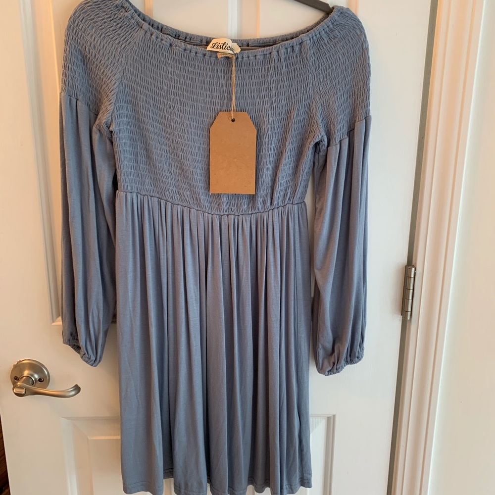 Off the shoulder dress